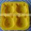 AI-I044 4 Cavities Bear Shaped Silicone Baby Cake Mold