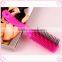 Beauty girls hair straightening brush and electric hair brush factory