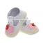 Guangzhou manufacturers Mens white cotton flower soft bottom slip Baby Toddler shoes on behalf of a HS704