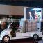 Shanghai factory made mobile led electrical vehicle,outdoor LED advertising scooters