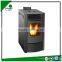 home using wood pellet stove with remote control