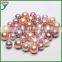 wholesale price round Mix Color cultured loose pearl beads for necklace