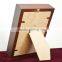 Cabinet Wood Box Trumpet Model Display Case Wall Frame Adornment Gifts