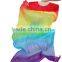 SWEGAL belly dance accessories,belly dance rainbow veil fan,dance prop SGBDD14025