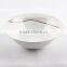 5"-10" porcelain salad bowl,large white ceramic soup bowl