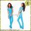 Women Sport Crop With Zipper, Wholesale Fitted Gym Wear