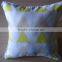 wholesale linen printing custom rubber cushion