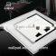 Hot Sales Wallpad White Waterproof Acrylic Glass 110~250V Electrical Phone Charge 2100mA USB Universal Wall Outlet Socket                        
                                                Quality Choice