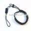 outdoor survival paracord camera wrist strap for camera black
