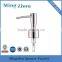 MZ-D08 wholesale cosmetic usage Stainless Steel metal bathroom dispenser lotion pump