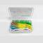 Y shape dental floss pick with FDA