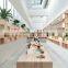 natural fresh wood retail furniture computer shop interior design