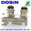 r/a double bnc connector for pcb mount