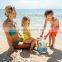 kids small size portable inflatable bucket for beach scavenger
