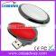 Novelty products for import oval shape usb stick 8gb 16gb pendrive with epoxy logo