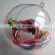 8cm Christmas Transparent Plastic Ball