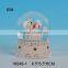 Handmade christmas crafts,wholesale resin bear snow globe for christmas decoration