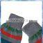 colored stripe knitted magic gloves for young boys