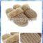 sequins ribbed knit lady slipper