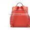 Colorful OEM Leather Women's Shoulder Backpack School Bag Satchel