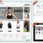 Ecommerce Website Design for garments