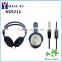 hot selling hight class good price headphone newest fashion on-ear headset flat cable headphone manufacture