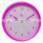 2016 Hot Sale Cheap Round Palstic Wall Clock