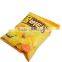 Sanck food Banana chips plastic packaging bag with window