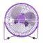 USB powered plug charging ultra quiet metal desktop table fan mini cooler cooling fan