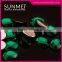 Ellipse Shape Flatback Green Color Plastic Acrylic Gems For Bags Ornament