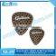 Guitar Pick Shape Golf Cap Clip Crystal Ball Marker