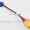 Adapter power male and female EC2 connector for RC Lipo-Battery Speed controller