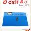 Deli Strong Metallic color folder , A4 folder model 5372
