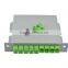 Wholesale insertion SC apc 1*8 Fiber optical splitter, FTTH 1*8 SC apc optic fiber splitter
