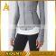 custom women's gym hoodies for plain zipper long sleeve active wear