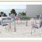 Resort Cheap Brushed metal garden chair (T821)