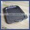 Stainless steel food safety pizza plate metal logo plate with diamond