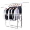 Foldable Double Rail Adjustable Hanging Garment Rack