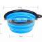 Premium Pet Collapsible Bowl for Food and Water Foldable Silicone