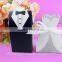 Recycled Materials Stocks paper gift party box wedding luxury favor boxes 200sets