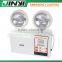 Manually closed or open 2*2 led twin spot emergency light