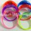 High Quality Custom LED Flashing Silicone Bracelet, LED Light Silicone Wristband