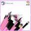 Hot sale makeup brush set 15 piece with different colors
