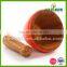 High quality Kitchen bamboo wood Mortar and Pestle set FDA