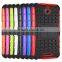 For HTC Desire 510 case cover Gear design robot pc silicone dual layer combo stand case,