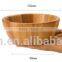2015 Oval Bamboo Individual Salad Rice Bowl