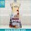 customized paris france full front print shop attendant apron
