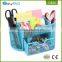 EasyPAG high end multifunction 9 grid metal wire mesh colorful desk organizers