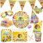 thirteen-piece Kids birthday party supplies-birthday theme party supplies-birthday party decorations