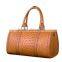 Customize exquisite perfect looking luxury ostrich leather travel duffle bag